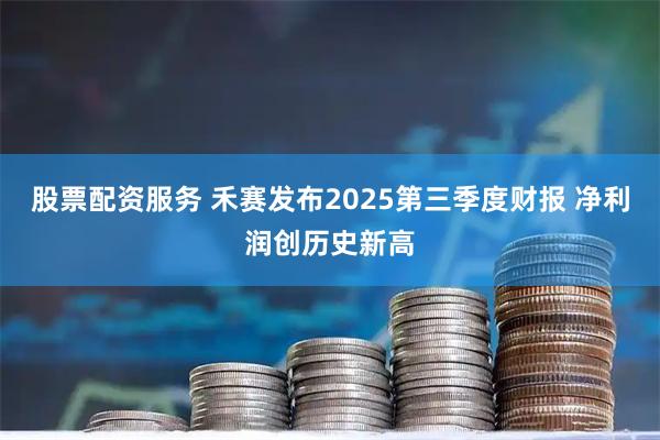 股票配资服务 禾赛发布2025第三季度财报 净利润创历史新高