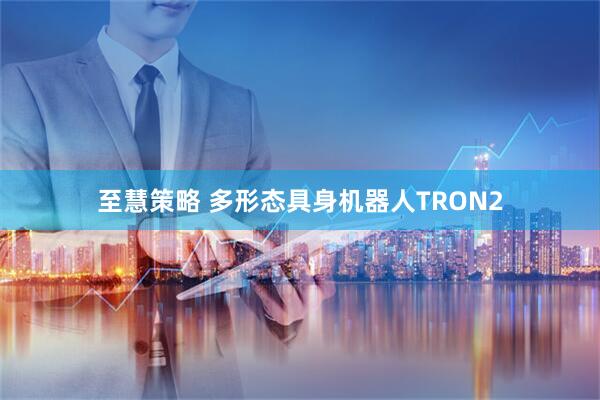 至慧策略 多形态具身机器人TRON2